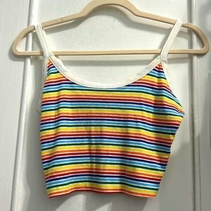 Rainbow tank top